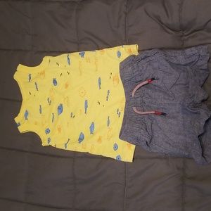 Dip Tank Top and Shorts Bundle